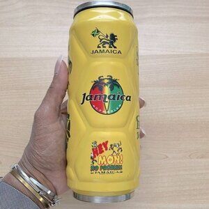 Jamaica Ice Coffee Cup with Lid and Straw Stainless Steel Tumbler Travel Mug